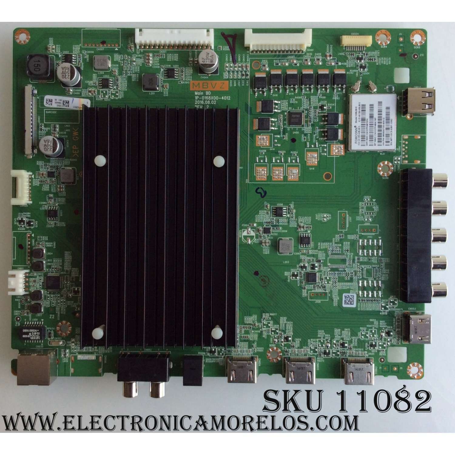 MAIN / VIZIO 0160CAP0DE01 520C / 1P-0168X00-4012 / 520C / MODELO E60-E3 LFTRVUCT	